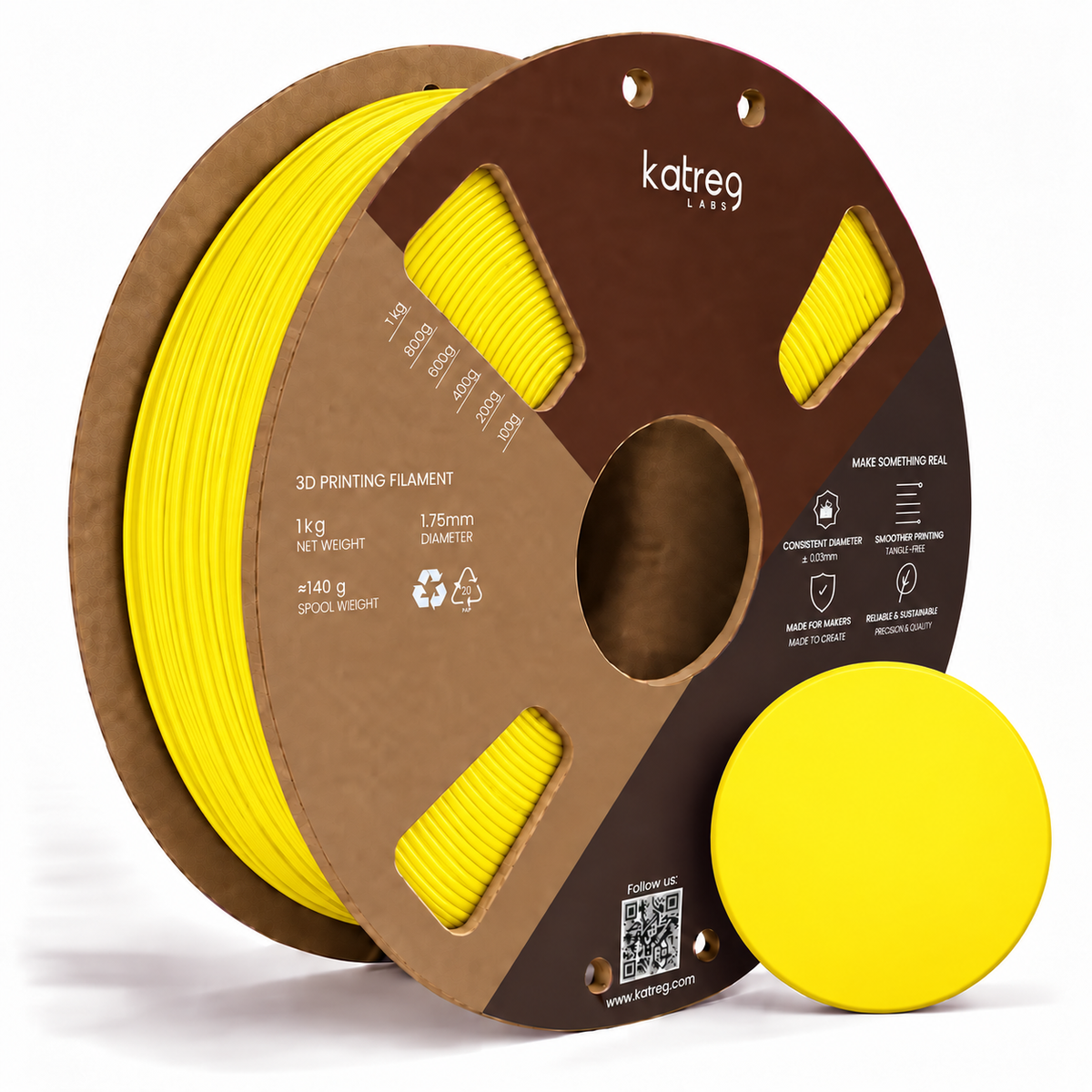 Katreg Labs PLA PRO — Yellow