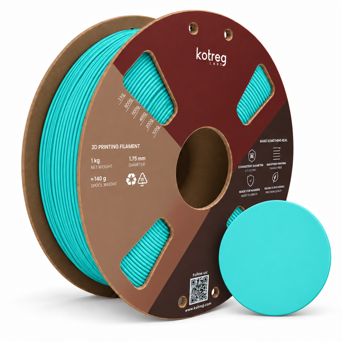 Katreg Labs PLA Matte — Lake Green